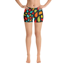 Load image into Gallery viewer, Legging Shorts - Colorful Drops - Green Cross Clothing,  - Apparel, Clothing, T-shirts, Accessories, Wristbands, Green Cross Clothing - GreenCrossClothing.co, Green Cross Clothing - GreenCrossClothing.co