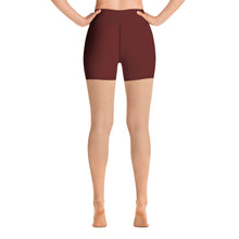 Load image into Gallery viewer, Yoga Shorts - Pomegranate II - Green Cross Clothing,  - Apparel, Clothing, T-shirts, Accessories, Wristbands, Green Cross Clothing - GreenCrossClothing.co, Green Cross Clothing - GreenCrossClothing.co