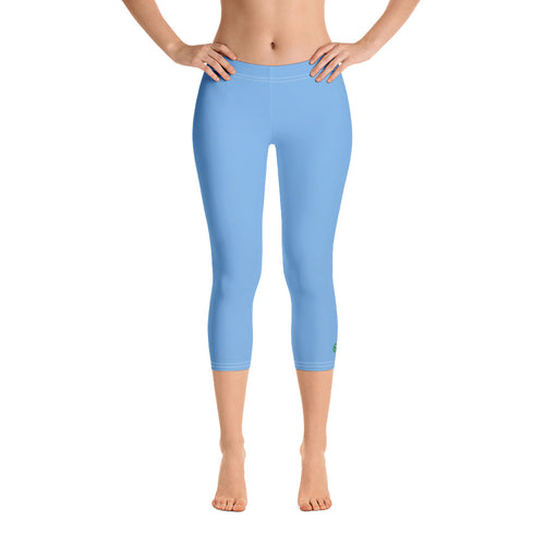 Capri Leggings - Blueberry - Green Cross Clothing,  - Apparel, Clothing, T-shirts, Accessories, Wristbands, Green Cross Clothing - GreenCrossClothing.co, Green Cross Clothing - GreenCrossClothing.co