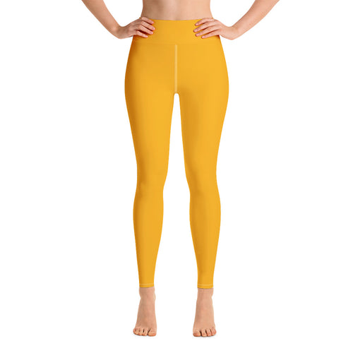 Yoga Leggings - Tangerine - Green Cross Clothing,  - Apparel, Clothing, T-shirts, Accessories, Wristbands, Green Cross Clothing - GreenCrossClothing.co, Green Cross Clothing - GreenCrossClothing.co