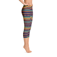 Load image into Gallery viewer, Capri Leggings - Tribe - Green Cross Clothing,  - Apparel, Clothing, T-shirts, Accessories, Wristbands, Green Cross Clothing - GreenCrossClothing.co, Green Cross Clothing - GreenCrossClothing.co