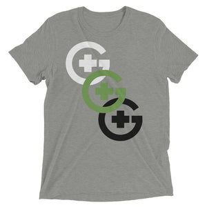 T-Shirt - Green Cross "3G" - Green Cross Clothing, Green Cross T-Shirt - Apparel, Clothing, T-shirts, Accessories, Wristbands, Green Cross Clothing - GreenCrossClothing.co, Green Cross Clothing - GreenCrossClothing.co