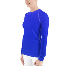 Load image into Gallery viewer, Women&#39;s Sun &amp; Rash Guard - Earth Blue - Green Cross Clothing,  - Apparel, Clothing, T-shirts, Accessories, Wristbands, Green Cross Clothing - GreenCrossClothing.co, Green Cross Clothing - GreenCrossClothing.co