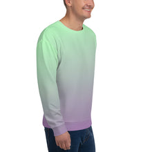 Load image into Gallery viewer, Sweatshirt - Lilac &amp; Mint - Green Cross Clothing,  - Apparel, Clothing, T-shirts, Accessories, Wristbands, Green Cross Clothing - GreenCrossClothing.co, Green Cross Clothing - GreenCrossClothing.co