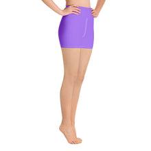 Load image into Gallery viewer, Yoga Shorts - Ultraviolet - Green Cross Clothing,  - Apparel, Clothing, T-shirts, Accessories, Wristbands, Green Cross Clothing - GreenCrossClothing.co, Green Cross Clothing - GreenCrossClothing.co