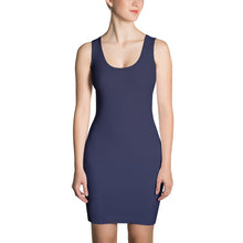 Load image into Gallery viewer, Fitted Dress - Blueberry II - Green Cross Clothing,  - Apparel, Clothing, T-shirts, Accessories, Wristbands, Green Cross Clothing - GreenCrossClothing.co, Green Cross Clothing - GreenCrossClothing.co