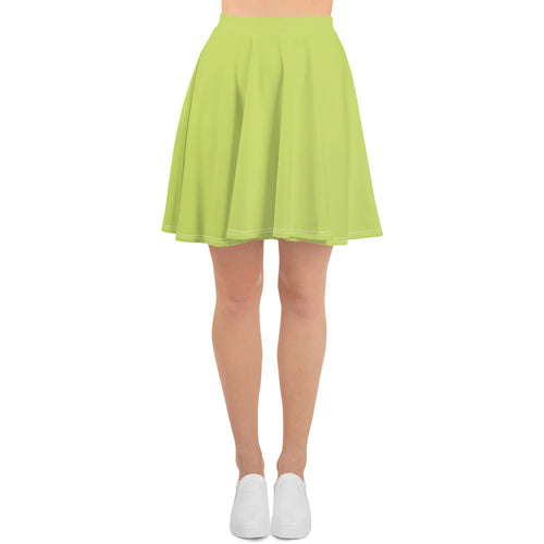 Skater Skirt - Key Lime - Green Cross Clothing,  - Apparel, Clothing, T-shirts, Accessories, Wristbands, Green Cross Clothing - GreenCrossClothing.co, Green Cross Clothing - GreenCrossClothing.co