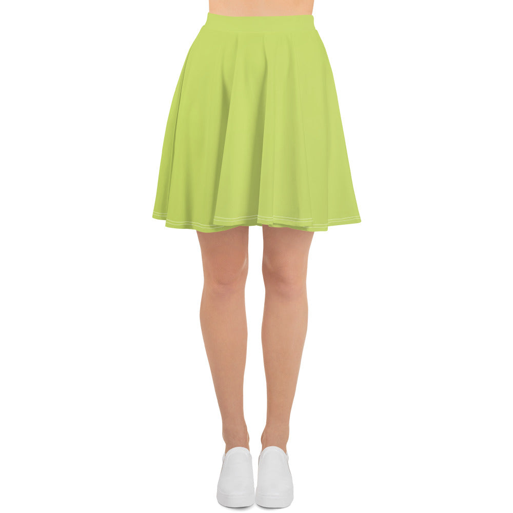 Skater Skirt - Key Lime - Green Cross Clothing,  - Apparel, Clothing, T-shirts, Accessories, Wristbands, Green Cross Clothing - GreenCrossClothing.co, Green Cross Clothing - GreenCrossClothing.co