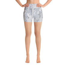 Load image into Gallery viewer, Yoga Shorts - Grey Camo - Green Cross Clothing,  - Apparel, Clothing, T-shirts, Accessories, Wristbands, Green Cross Clothing - GreenCrossClothing.co, Green Cross Clothing - GreenCrossClothing.co