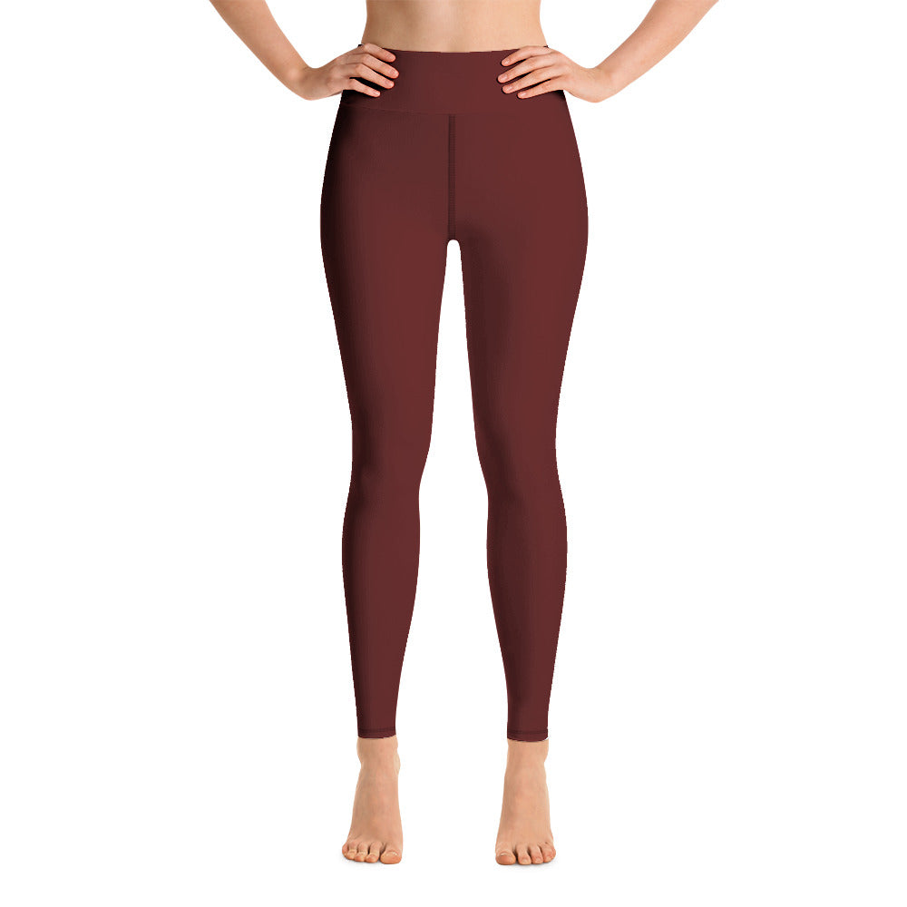 Yoga Leggings - Pomegranate II - Green Cross Clothing,  - Apparel, Clothing, T-shirts, Accessories, Wristbands, Green Cross Clothing - GreenCrossClothing.co, Green Cross Clothing - GreenCrossClothing.co