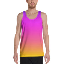 Load image into Gallery viewer, Men&#39;s Tank Top - Magenta &amp; Yellow - Green Cross Clothing,  - Apparel, Clothing, T-shirts, Accessories, Wristbands, Green Cross Clothing - GreenCrossClothing.co, Green Cross Clothing - GreenCrossClothing.co