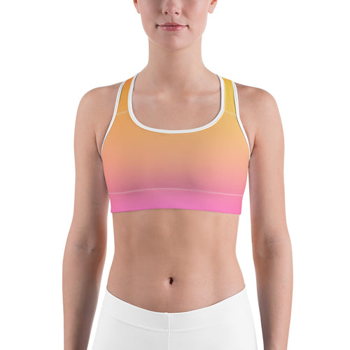 Sports Bra - Sorbet - Green Cross Clothing,  - Apparel, Clothing, T-shirts, Accessories, Wristbands, Green Cross Clothing - GreenCrossClothing.co, Green Cross Clothing - GreenCrossClothing.co