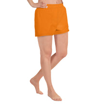 Load image into Gallery viewer, Women&#39;s Athletic Shorts - Tangerine II - Green Cross Clothing,  - Apparel, Clothing, T-shirts, Accessories, Wristbands, Green Cross Clothing - GreenCrossClothing.co, Green Cross Clothing - GreenCrossClothing.co