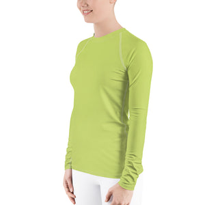 Women's Sun & Rash Guard - Key Lime - Green Cross Clothing,  - Apparel, Clothing, T-shirts, Accessories, Wristbands, Green Cross Clothing - GreenCrossClothing.co, Green Cross Clothing - GreenCrossClothing.co