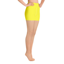 Load image into Gallery viewer, Yoga Shorts - Meyer Lemon - Green Cross Clothing,  - Apparel, Clothing, T-shirts, Accessories, Wristbands, Green Cross Clothing - GreenCrossClothing.co, Green Cross Clothing - GreenCrossClothing.co