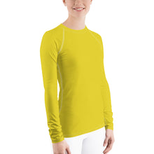 Load image into Gallery viewer, Women&#39;s Sun &amp; Rash Guard - Meyer Lemon II - Green Cross Clothing,  - Apparel, Clothing, T-shirts, Accessories, Wristbands, Green Cross Clothing - GreenCrossClothing.co, Green Cross Clothing - GreenCrossClothing.co