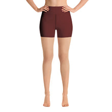 Load image into Gallery viewer, Yoga Shorts - Pomegranate II - Green Cross Clothing,  - Apparel, Clothing, T-shirts, Accessories, Wristbands, Green Cross Clothing - GreenCrossClothing.co, Green Cross Clothing - GreenCrossClothing.co