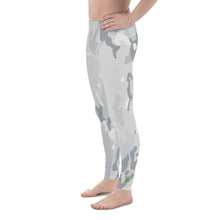 Load image into Gallery viewer, Men&#39;s Leggings - Grey Camo - Green Cross Clothing,  - Apparel, Clothing, T-shirts, Accessories, Wristbands, Green Cross Clothing - GreenCrossClothing.co, Green Cross Clothing - GreenCrossClothing.co