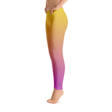 Load image into Gallery viewer, Leggings - Yellow &amp; Purple - Green Cross Clothing,  - Apparel, Clothing, T-shirts, Accessories, Wristbands, Green Cross Clothing - GreenCrossClothing.co, Green Cross Clothing - GreenCrossClothing.co