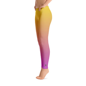 Leggings - Yellow & Purple - Green Cross Clothing,  - Apparel, Clothing, T-shirts, Accessories, Wristbands, Green Cross Clothing - GreenCrossClothing.co, Green Cross Clothing - GreenCrossClothing.co
