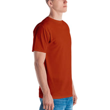 Load image into Gallery viewer, Men&#39;s T-shirt - Blood Orange - Green Cross Clothing,  - Apparel, Clothing, T-shirts, Accessories, Wristbands, Green Cross Clothing - GreenCrossClothing.co, Green Cross Clothing - GreenCrossClothing.co