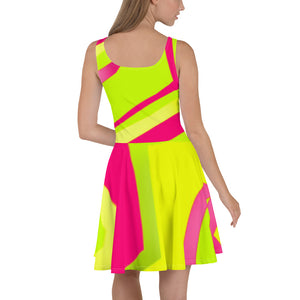 Skater Dress - Neon - Green Cross Clothing,  - Apparel, Clothing, T-shirts, Accessories, Wristbands, Green Cross Clothing - GreenCrossClothing.co, Green Cross Clothing - GreenCrossClothing.co