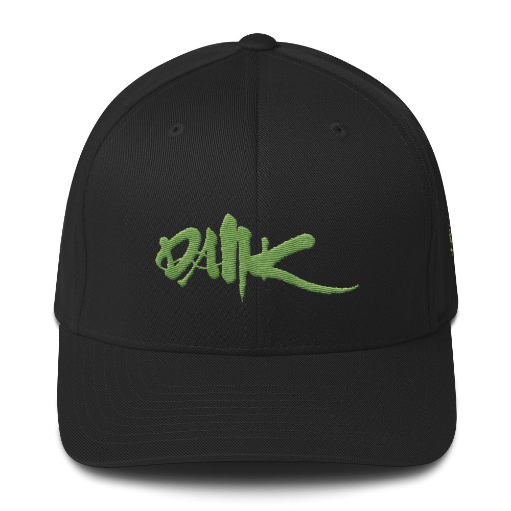 Embroidered Premium FlexFit Cap - Dank - Green Cross Clothing, Dank Hat - Apparel, Clothing, T-shirts, Accessories, Wristbands, Green Cross Clothing - GreenCrossClothing.co, Green Cross Clothing - GreenCrossClothing.co