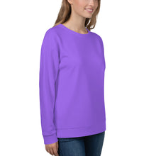 Load image into Gallery viewer, Women&#39;s Sweatshirt - Ultraviolet - Green Cross Clothing,  - Apparel, Clothing, T-shirts, Accessories, Wristbands, Green Cross Clothing - GreenCrossClothing.co, Green Cross Clothing - GreenCrossClothing.co