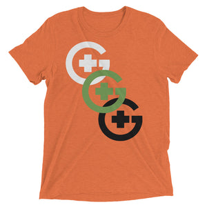 T-Shirt - Green Cross "3G" - Green Cross Clothing, Green Cross T-Shirt - Apparel, Clothing, T-shirts, Accessories, Wristbands, Green Cross Clothing - GreenCrossClothing.co, Green Cross Clothing - GreenCrossClothing.co