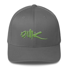 Load image into Gallery viewer, Embroidered Premium FlexFit Cap - Dank (3-D Puff Embroidery) - Green Cross Clothing, Dank Hat - Apparel, Clothing, T-shirts, Accessories, Wristbands, Green Cross Clothing - GreenCrossClothing.co, Green Cross Clothing - GreenCrossClothing.co
