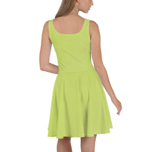 Load image into Gallery viewer, Skater Dress - Key Lime - Green Cross Clothing,  - Apparel, Clothing, T-shirts, Accessories, Wristbands, Green Cross Clothing - GreenCrossClothing.co, Green Cross Clothing - GreenCrossClothing.co