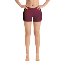 Load image into Gallery viewer, Legging Shorts - Black Cherry - Green Cross Clothing,  - Apparel, Clothing, T-shirts, Accessories, Wristbands, Green Cross Clothing - GreenCrossClothing.co, Green Cross Clothing - GreenCrossClothing.co