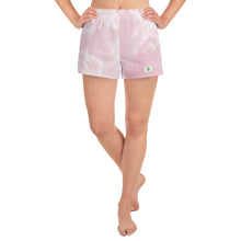 Load image into Gallery viewer, Women&#39;s Athletic Shorts - Pink Clouds - Green Cross Clothing,  - Apparel, Clothing, T-shirts, Accessories, Wristbands, Green Cross Clothing - GreenCrossClothing.co, Green Cross Clothing - GreenCrossClothing.co