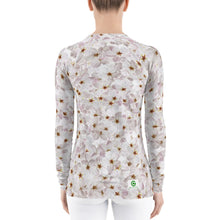 Load image into Gallery viewer, Women&#39;s Sun &amp; Rash Guard - Cherry Blossoms - Green Cross Clothing,  - Apparel, Clothing, T-shirts, Accessories, Wristbands, Green Cross Clothing - GreenCrossClothing.co, Green Cross Clothing - GreenCrossClothing.co