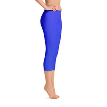Load image into Gallery viewer, Capri Leggings - Earth Blue - Green Cross Clothing,  - Apparel, Clothing, T-shirts, Accessories, Wristbands, Green Cross Clothing - GreenCrossClothing.co, Green Cross Clothing - GreenCrossClothing.co