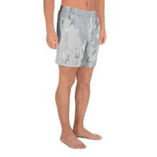 Load image into Gallery viewer, Men&#39;s Athletic Shorts - Grey Camo - Green Cross Clothing,  - Apparel, Clothing, T-shirts, Accessories, Wristbands, Green Cross Clothing - GreenCrossClothing.co, Green Cross Clothing - GreenCrossClothing.co