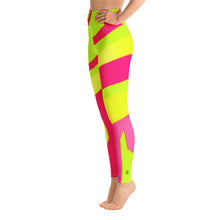 Load image into Gallery viewer, Yoga Leggings - Neon - Green Cross Clothing,  - Apparel, Clothing, T-shirts, Accessories, Wristbands, Green Cross Clothing - GreenCrossClothing.co, Green Cross Clothing - GreenCrossClothing.co