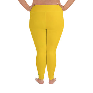 Plus Size Leggings - Mango - Green Cross Clothing,  - Apparel, Clothing, T-shirts, Accessories, Wristbands, Green Cross Clothing - GreenCrossClothing.co, Green Cross Clothing - GreenCrossClothing.co