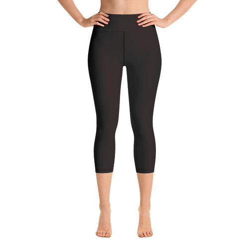 Yoga Capri Leggings - Blood Orange II - Green Cross Clothing,  - Apparel, Clothing, T-shirts, Accessories, Wristbands, Green Cross Clothing - GreenCrossClothing.co, Green Cross Clothing - GreenCrossClothing.co