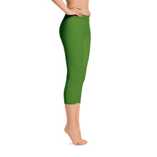 Load image into Gallery viewer, Capri Leggings - Key Lime II - Green Cross Clothing,  - Apparel, Clothing, T-shirts, Accessories, Wristbands, Green Cross Clothing - GreenCrossClothing.co, Green Cross Clothing - GreenCrossClothing.co