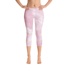 Load image into Gallery viewer, Capri Leggings - Pink Clouds - Green Cross Clothing,  - Apparel, Clothing, T-shirts, Accessories, Wristbands, Green Cross Clothing - GreenCrossClothing.co, Green Cross Clothing - GreenCrossClothing.co