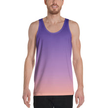 Load image into Gallery viewer, Men&#39;s Tank Top - Purple &amp; Peach - Green Cross Clothing,  - Apparel, Clothing, T-shirts, Accessories, Wristbands, Green Cross Clothing - GreenCrossClothing.co, Green Cross Clothing - GreenCrossClothing.co
