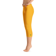 Load image into Gallery viewer, Capri Leggings - Tangerine - Green Cross Clothing,  - Apparel, Clothing, T-shirts, Accessories, Wristbands, Green Cross Clothing - GreenCrossClothing.co, Green Cross Clothing - GreenCrossClothing.co