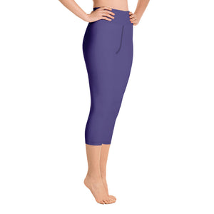 Yoga Capri Leggings - Fig II - Green Cross Clothing,  - Apparel, Clothing, T-shirts, Accessories, Wristbands, Green Cross Clothing - GreenCrossClothing.co, Green Cross Clothing - GreenCrossClothing.co