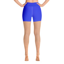 Load image into Gallery viewer, Yoga Shorts - Earth Blue - Green Cross Clothing,  - Apparel, Clothing, T-shirts, Accessories, Wristbands, Green Cross Clothing - GreenCrossClothing.co, Green Cross Clothing - GreenCrossClothing.co
