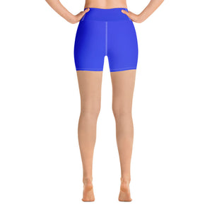 Yoga Shorts - Earth Blue - Green Cross Clothing,  - Apparel, Clothing, T-shirts, Accessories, Wristbands, Green Cross Clothing - GreenCrossClothing.co, Green Cross Clothing - GreenCrossClothing.co