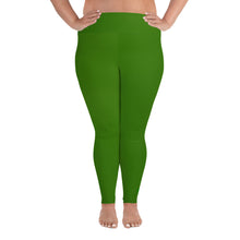 Load image into Gallery viewer, Plus Size Leggings - Key Lime II - Green Cross Clothing,  - Apparel, Clothing, T-shirts, Accessories, Wristbands, Green Cross Clothing - GreenCrossClothing.co, Green Cross Clothing - GreenCrossClothing.co