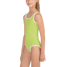 Load image into Gallery viewer, Kids Girls' Swimsuit - Key Lime - Green Cross Clothing,  - Apparel, Clothing, T-shirts, Accessories, Wristbands, Green Cross Clothing - GreenCrossClothing.co, Green Cross Clothing - GreenCrossClothing.co
