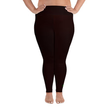 Load image into Gallery viewer, Plus Size Leggings - Blood Orange II - Green Cross Clothing,  - Apparel, Clothing, T-shirts, Accessories, Wristbands, Green Cross Clothing - GreenCrossClothing.co, Green Cross Clothing - GreenCrossClothing.co