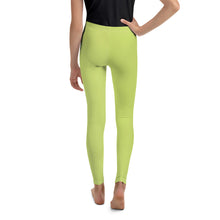 Load image into Gallery viewer, Youth Leggings - Key Lime - Green Cross Clothing,  - Apparel, Clothing, T-shirts, Accessories, Wristbands, Green Cross Clothing - GreenCrossClothing.co, Green Cross Clothing - GreenCrossClothing.co